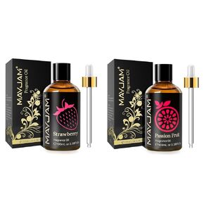 100 مل من زيوت عطر الفواكه الفراولة والعاطفة