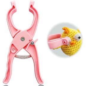 SPMKTQK Safety Eye Tool ، Safety Eye Auxiliary Tool for Amigurumi ، Safety Eyes Crochet Tools for Amgurumi Crochet & Stuffed ، 5-30mm Animal Making Supplies Tool (Blue)