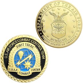 Glamtune U.S Air Force Challenge عملة USAF Combat Control Team Military Gifts for Airman