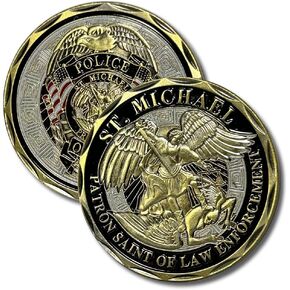 St Peter Coin, Saint Peter the Pope Catholic Challenge Coin, Religious Coin Collectibles, Bronze Iron Plated 38mm x 2mm