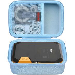 Elonbo Carrying Case for Makeid P31 Industrial Label Maker Machine, Thermal Transfer Label Printer Portable Bluetooth Labeler Storage Holder, Wire and Cable Labeling Machine Travel Bag, Black