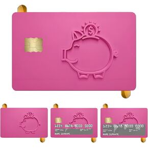 4-in-1 Credit Card Skins - Funny Debit Card Stickers, Perfectly Fits All Types, Removable, No Bubble, Slim, Waterproof Cover