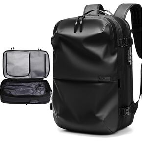 حقبة الظهر Airvault Vacuum Seal Backpack 60L مع exapandex Vortex Air Compression Vacuum System Airback Spacevacpro vacpack resistant tsa lock black