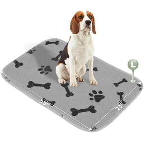HQ4US Legs Washable Pee Pads for Dogs, 2PCS Large Dog Potty Pad Reusable, Reusable Puppy Training Pads Non-Slip, Whelping Pads Washable for Dogs