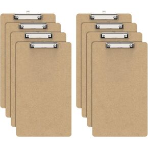 Legal Size Wood Clipboard Set 2, 8.5 x 14 Long Clip Board with Low Profile Clip, Suitable for Legal Lawers and Business, Size 9 x 15.5 in, Office Supply