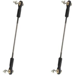 2PCS RC TOY ROD ROD RODS RODS BALL HEAD COIND SARDAGE RINKAGE RINCAGE ROD لـ RC Airplane Helicopter Car Boat DIY Parts (M3X150MM)