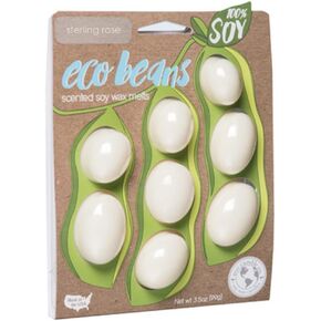 Eco Candle Co. Eco Beans Wax يذوب حزمة 2 ، RESTER ROSE ، 3.5 أوقية. - روائح من الملاحظات الخضراء ، الورود المقطوعة الطازجة ، الأزهار ، والمسك - 100 ٪ عطر شمع الصويا والزيوت الأساسية ، فول الصويا في الغرب الأوسط