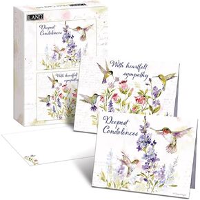 Lang Hummingbird Symenty بطاقات الملاحظات المعبأة (2080546)