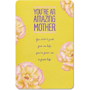 American Greetings Mothers Day Card for Mom (أعطاني حياة رائعة)