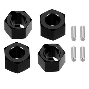 4 PCS 7MM WHEED HEX HUX محولات لـ LOSI MINI-T 2.0 & MINI-B 1/16 1/18 RC OFF-ROAD CAR TRADDRES