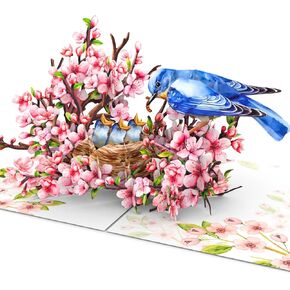 Heartags- Card Mothers Day ، 6 × 8 في بطاقة عيد ميلاد لأمي ، Otter Mom يطفئ عيد الأم للزوجة ، عيد الأم.