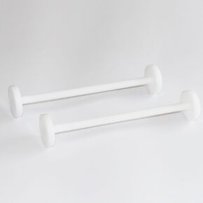 Piaolgyi Yarn Spinner لحقيبة Bogg الكبيرة ، حامل الغزل لكيس مشروع الحياكة الكروشيه ، أبيض (2 أجهزة كمبيوتر)