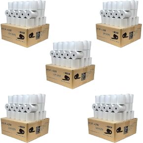 (55 GSM Solid Tube Core) Dropship 3 1 8 × 230 الورق الحراري (500 لفات - 10 حالات) BPA مجانية - ورقة طابعة حرارية للمواطن CT -S801 - buyregisterrolls