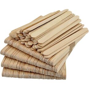 1Pack (50pcs) عصي ​​الحرف الخشبية - عصي الآيس كريم الخشبية تعالج العصي العصي البوب ​​العصي المصاصة