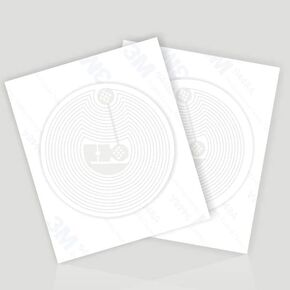 20Pcs Anti-Metal NFC Tags NTAG215 NFC Stickers Work On Metal 25mm(1 inch) on Metal NFC Tag 504 Bytes Memory，Work Perfectly All NFC-Enabled Cell Phones & Devices