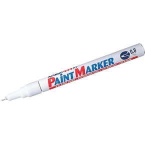 444XF Paint Markers for Wood, Plastic, and Canvas, Waterproof Marker for Indoor & Outdoor Applications, Opaque Permanent Markers with 0.8mm Bullet Tip - Yellow, 12 Pack in Saudi Arabia