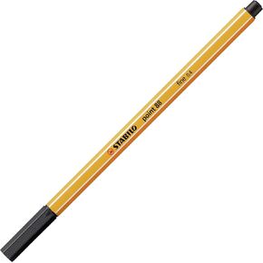 نقطة علامة ألياف Stabilo 88 خط أسود 0.4 مم 88/46