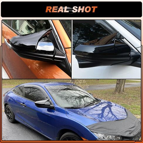 ACLONG Chrome Tow Mirror Cover Caps Left & Right Rearview Side Mirror Covers Compatible with Ford F250 F350 F450 Super Duty 2008-2016 Replaces 7C3Z-17D742-A, 7C3Z-17D743-A-1 Pair in Saudi Arabia