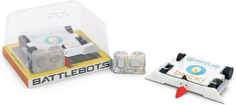 HEXBUG BattleBots Duck!, Remote Control Robot Toys for Kids, STEM Toys for Boys and Girls Ages 8 & Up, Batteries Included in Saudi Arabia