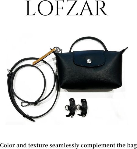 حزام الأكياس المطورة يناسب حقيبة Longchamp Mini ، وأشرطة محفظة جلدية استبدال Crossbody ، وأشرطة قابلة للتعديل مناسبة لحقيبة Le Pliage Mini ، مع عبوات مربع الهدايا (البني الذهب) in Kuwait