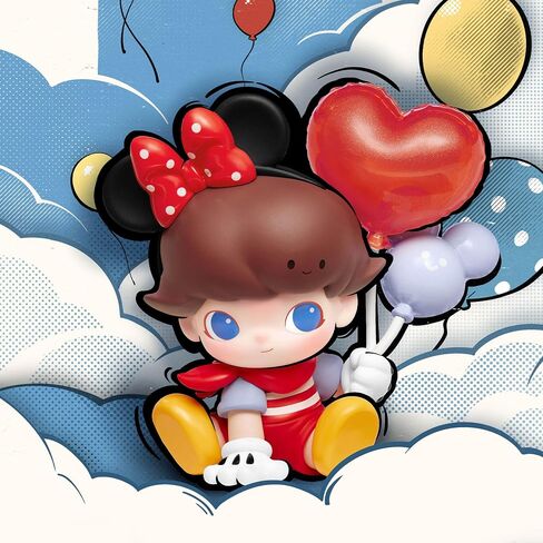 Pop Mart Dimoo World × Disney Series Figures ، شخصيات صناديق عمياء ، أشكال تصميمة عشوائية ، ألعاب القابلة للتجميع ، زينة منزلية ، صندوق واحد in Kuwait