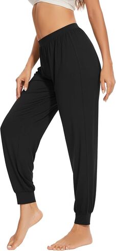 WiWi Womens Pajama Bottoms Soft Viscose from Bamboo Joggers pants Yoga Pants Casual Lounge S-XXL in Kuwait