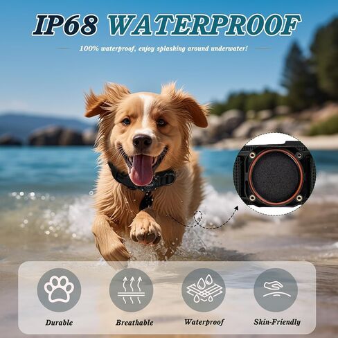 Dog Collar with Airtag Holder, Airtag Dog Collar IP68 Waterproof with Control Handle and Metal Buckle, Military Tactical Air Tag Dog Collar Holder for Medium Large Dogs(Green, L) in Kuwait
