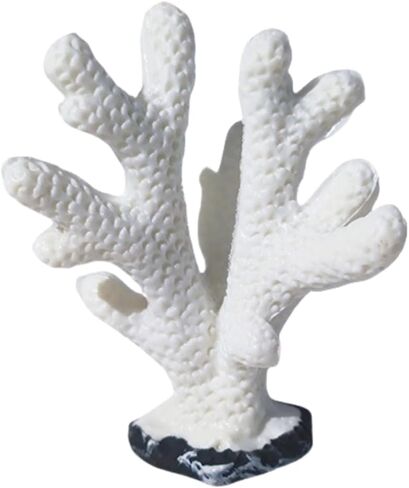 4 Pcs Artificial Coral Plant Aquarium Decorations Decor Artificial Polyresin Colorful Coral Reef Decoration Fish Tank Accessories Aquarium Decor Betta Fish Tank Aquarium Landscape (Style C) in Kuwait