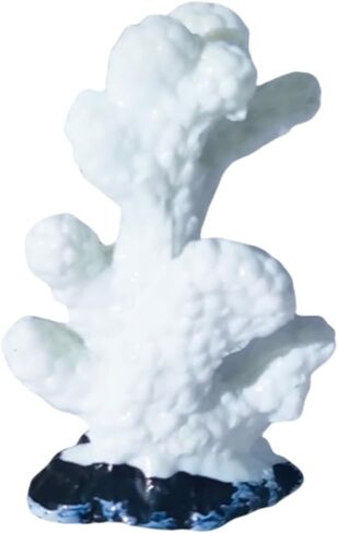 4 Pcs Artificial Coral Plant Aquarium Decorations Decor Artificial Polyresin Colorful Coral Reef Decoration Fish Tank Accessories Aquarium Decor Betta Fish Tank Aquarium Landscape (Style C) in Kuwait