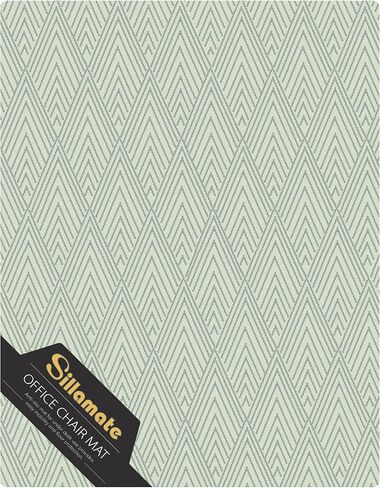36'' x 48'' Plastic Office Chair Mat for Hardwood Floor, Boho Style Heavy Duty and Eco-Friendly Series Desk Chair Mat (Beige) in Saudi Arabia