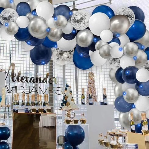 Purple Shades Balloons Garland Arch Kit-116Pcs 5"/10"/ 12" Dark Pastel Light Metallic Confetti Purple Balloons Arch Set for Wedding Birthday Baby Shower Graduation Party Decorations in Saudi Arabia