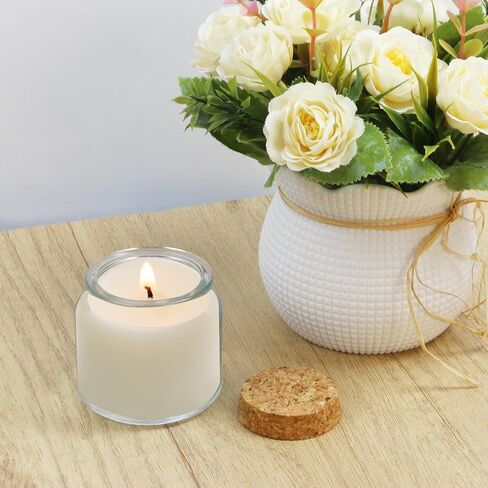 Kumgrot 12 PCS Metal Candle Continer Tins 3oz علب المعادن الفارغة علب الشمعة حاويات شمعة الشمعة للهدايا الحلوى DIY والكنوز (الوردي) in Kuwait
