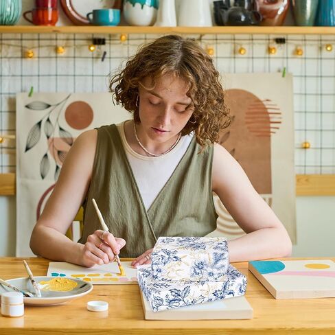 JarThenaAMCS 100 Sheet Orange Tissue Paper Watercolor Tangerine Tissue Paper Little Cutie Wrapping Paper Fruit Art Tissue for Bridal Baby Shower Wedding DIY Crafts, 14 x 20 Inch in Kuwait