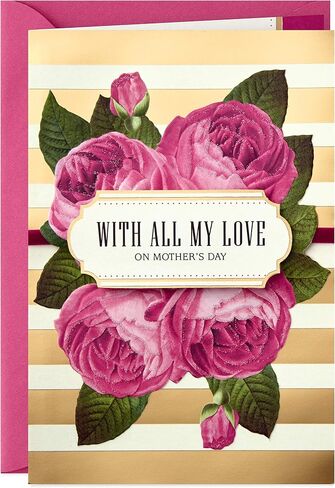 Hallmark Mahogany Mothers Day Card for Wife or Significant Other (With All My Love) (699MBC1177) in Kuwait