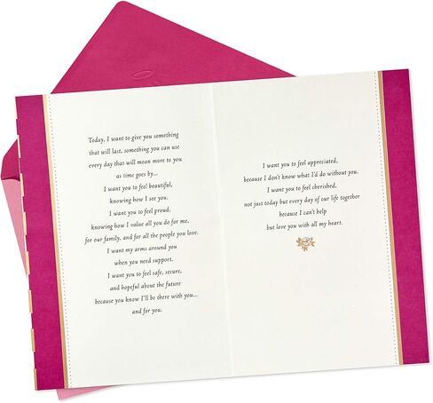 Hallmark Mahogany Mothers Day Card for Wife or Significant Other (With All My Love) (699MBC1177) in Kuwait