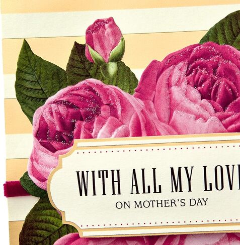 Hallmark Mahogany Mothers Day Card for Wife or Significant Other (With All My Love) (699MBC1177) in Kuwait