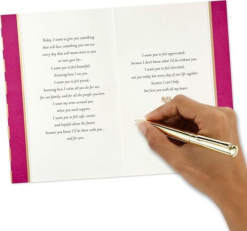 Hallmark Mahogany Mothers Day Card for Wife or Significant Other (With All My Love) (699MBC1177) in Kuwait