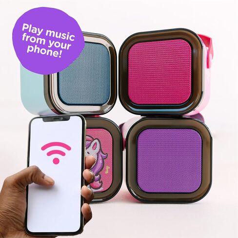 Move2Play, Mini Karaoke Machine for Kids | Includes 20+ Kid Songs | 2 Microphones | Connect with Bluetooth | 2, 3, 4, 5+ Year Old Gift & Birthday Present | Girls, Boys, & Toddler in Saudi Arabia