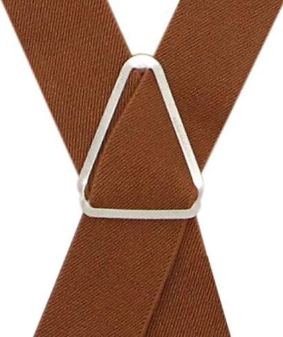Bioterti Men’s Heavy Duty X- Back 1.4 Inch Suspenders with 4 Snap Hooks in Kuwait