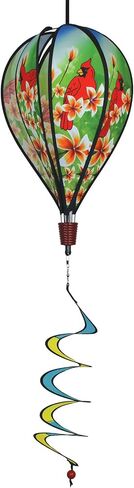 In The Breeze 0984 Red Poppies Hot Air Balloon Spinner-Outdoor Hanging Decoration in Saudi Arabia