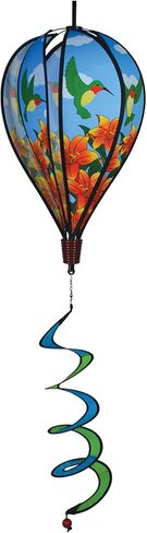 In The Breeze 0984 Red Poppies Hot Air Balloon Spinner-Outdoor Hanging Decoration in Saudi Arabia