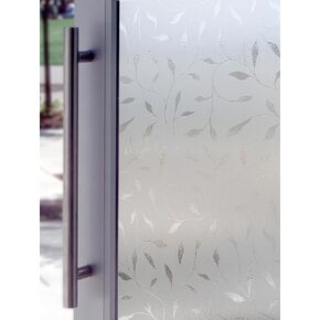 Artscape 01-0128 Etched Leaf Window Film, 24" x 36", Textured