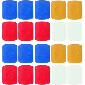 20pcs خياطات تخييم الطباشير DIY الخياطين الطباشير المحترفين الطباشير طباشير طباشير طباشير لخياطة خياطة الطباشير ، علامات النسيج للخياطة ، لوازم الخياطة ، ملحقات الخياطة