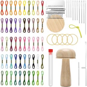 تشمل طقم Darner من طراز Windspeed Darning For Socks Darner 14 خطافًا صغيرًا نسجًا