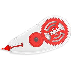 شريط تصحيح Staples ، أبيض ، 30/كرتون (ST59822-CCVS)