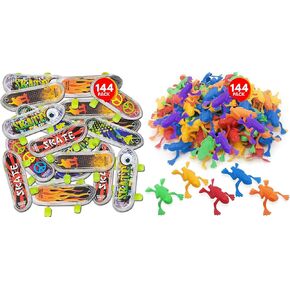 ArtCreativitive Mini Fingerboards & Jump N Leap Frog Toy