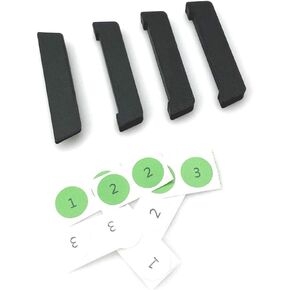 4pcs Mavic Air 2 غطاء واقي منفذ شحن الغبار المقاوم للغبار لـ DJI Air 2S / Mavic Air 2 الإطار والبطارية (1 للإطار ، 3 للبطارية) طباعة ثلاثية الأبعاد