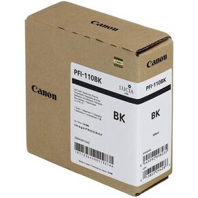 حبر Canon الحبر الأصلي PFI -110BK - أسود 160 مل - 2364C001AA