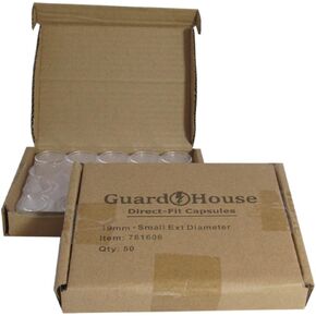 Guardhouse 19mm Coin Coin Capsule بالنسبة لنا وكندا سنتات صغيرة وغيرها من العملات المعدنية المماثلة بحجم 100