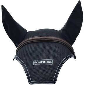 equifit أذن بونيت شعار الحصان الأسود